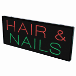 2-In-1 Led Sign || HAIR & NAILS  {Each}