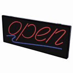 2-In-1 Led Sign ll open with underline  {Each}