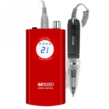 Milken ND780 Portable Nail Tool | Extended Battery | Stronger Power | 30,000 RPM | cUL Listed Charger | Case of 4 Drills #4
