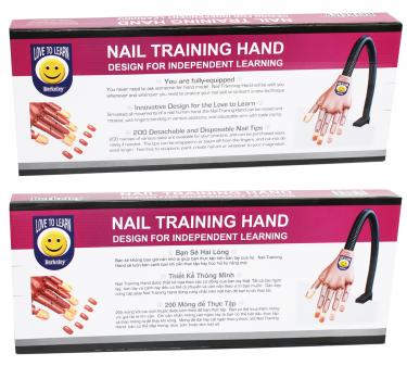 Love To Learn Nail Traning Hand with 200 Tips  {10/case} #2