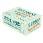 Paraffin Protecting Liners | Gusset Style | Standard Size | Clear Liners  {36/case}