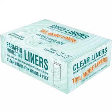 Paraffin Protecting Liners | Gusset Style | Extra Large Size | Clear Liners  {30/case}