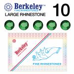 Berkeley Large Rhinestones | SS10 | 2.8mm | Emerald  {5/bundle}