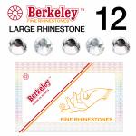 Berkeley Extra-Large Rhinestones | SS12 | 3.1mm | CRYSTAL  {10/bag}