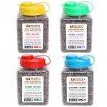Milken Sanding Band in Easy Dispensing Jar | 450ct Jar | Dark Brown  {18 jars/case}