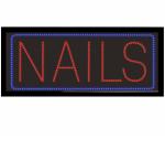 SalonSign LED | Size A  | NAILS  {Each}