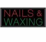 SalonSign LED | Size A  | NAIL & WAXING  {Each}
