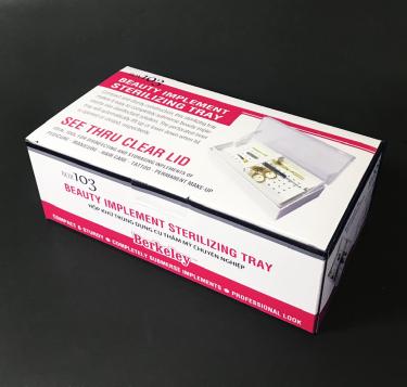 Berkeley Sterilizer Tray 103 - Clear Lid  {36/case}