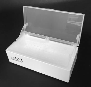 Berkeley Sterilizer Tray 103 - Clear Lid  {36/case} #3