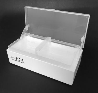 Berkeley Sterilizer Tray 103 - Clear Lid  {36/case} #5