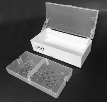 Berkeley Sterilizer Tray 103 - Clear Lid  {36/case} #6