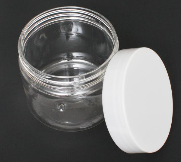 Jar with White Cap | 180ml ~6oz