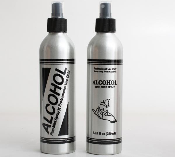 Alcohol Aluminum Bottle with Mist Sprayer | 8.3 fl oz (250ml) #4