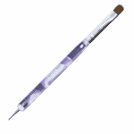 Berkeley French Brush & Dot Tool | Purple Acrylic Handle