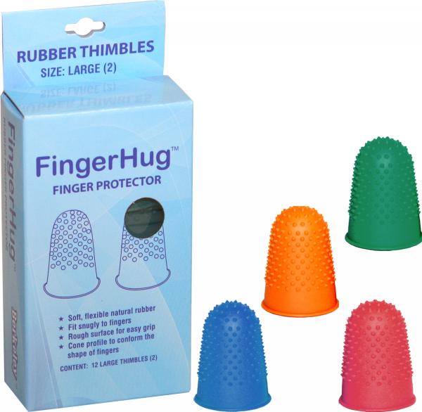 FingerHug Finger Protector Rubber Thimbles | Extra Large (3) #4