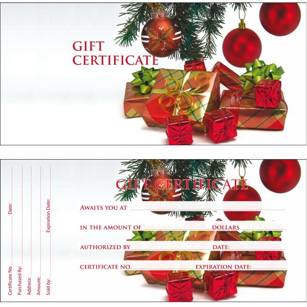 Gift Certificate | Design 10