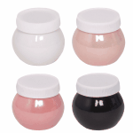 Porcelain Liquid Jar with Lid : Assorted Solid Design