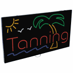 2-In-1 Led Sign || Tanning with scene