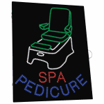 2-In-1 Led Sign || SPA PEDICURE with spa