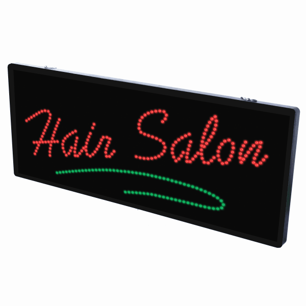 2-In-1 Led Sign ll Hair Salon with underline