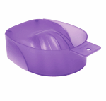 Standard Soft Plastic Manicure Bowl | Purple