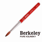 Berkeley Kolinsky | Red Aluminum | 10