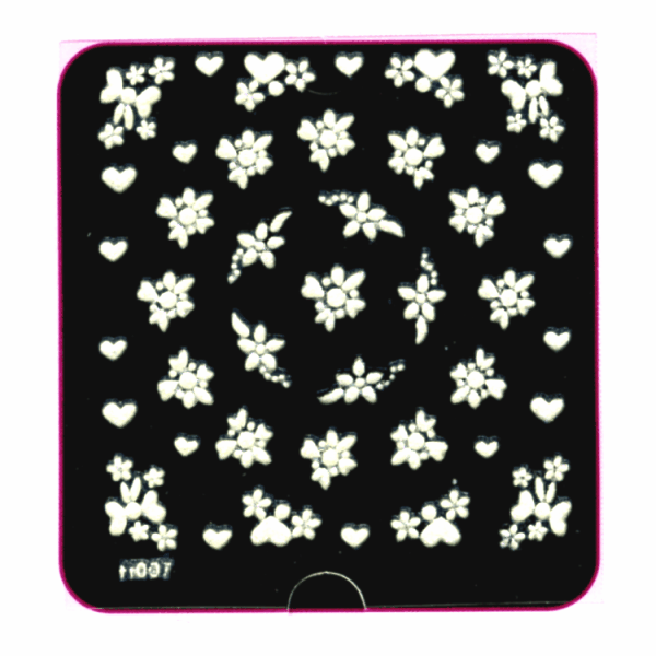3-D Nail Decal Glow In The Dark