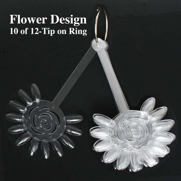 10 Flower Displays of 12 Tips in a Ring #2