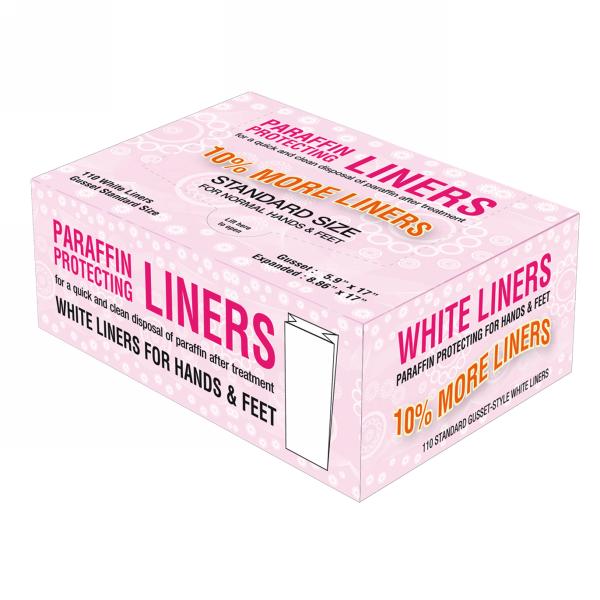 Paraffin Protecting Liners | Gusset Style | White Liners