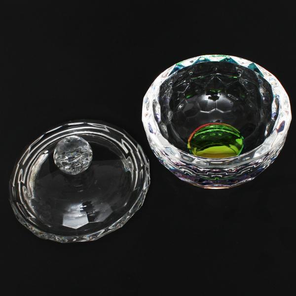 Crystal Beauty Premium Large & Heavy Powder Jar | Round Shaped #3