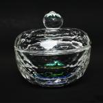 Crystal Beauty Premium Large & Heavy Powder Jar | Heart Shaped