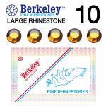 Berkeley Large Rhinestones | SS10 | 2.8mm | Topaz