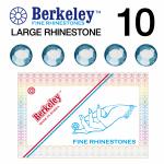 Berkeley Large Rhinestones | SS10 | 2.8mm | Aquamarine