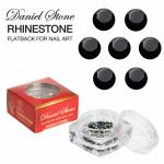 Daniel Stone Rhinestone in Ready-to-Use Jar | SS-5 | Black Jet