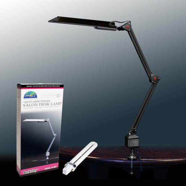 Energy Efficent Salon Desk Lamp with Bulb | 13W | Silver #2