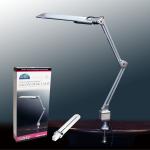 Energy Efficent Salon Desk Lamp with Bulb | 13W | Silver