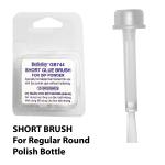 Flat-Stem Glue Brush | 15 Brushes/há»™p | For 15mm Cap | Short Length     {60/thùng}