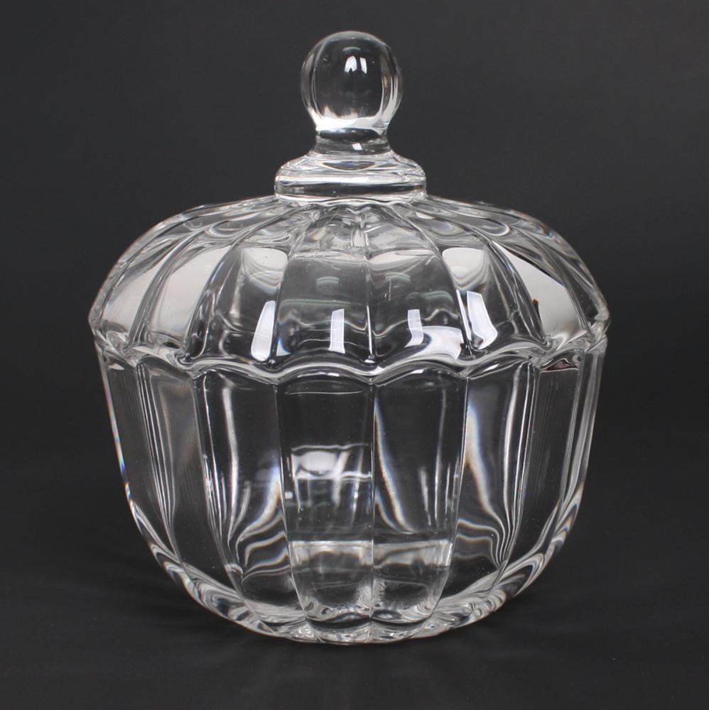 Berkeley Beauty Company Inc Pumpkin glass Jar & Cup with glass lid