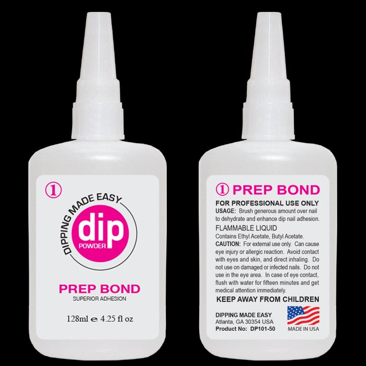 DIP Prep Bond (No. 1) for Dip Powder | 4.25 fl oz | 128ml  {12/case} #2