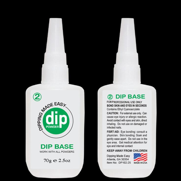 DIP Gel Base (No. 2) for Dip Powder | 2.5oz | 70gr {24/case} #2