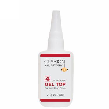 Clarion Gel Top (No. 4) for Dip Powder | 2.5oz | 70gr {24/case} #2