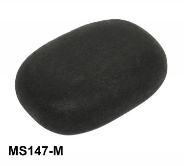 Natural Basalt Massage Stone | Medium | NATURAL shape {25/box}