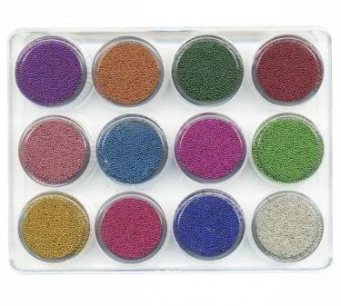 Pearlescent Miniature Ball Set | Dark Color  {24/case}