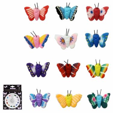 Ceramic 3-D Nail Art | Butterfly 1  {25/box}