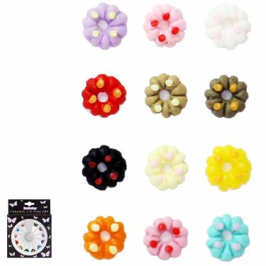 Ceramic 3-D Nail Art | Flower 3   {25/box}