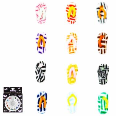 Ceramic 3-D Nail Art | Sandal   {25/box}