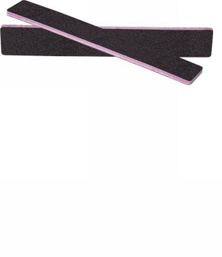 Berkeley Rectangular Nail File | Black  {20/case}