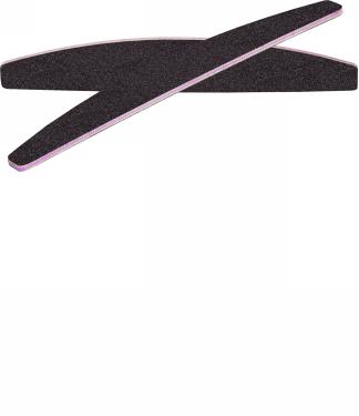 Berkeley Half-Moon Nail File | Black  {20/case}