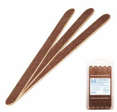 Emerald Thin Manicure File | Chestnut  {20/case}