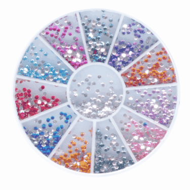 Design Rhinestone | Round | 2mm  {Each}